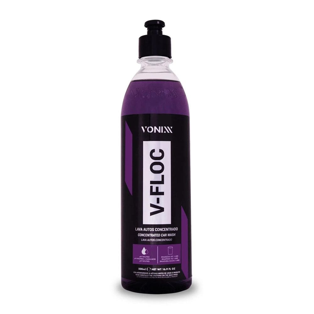 V-Floc Shampoo Neutro Lava Auto Super Concentra 500Ml Vonixx
