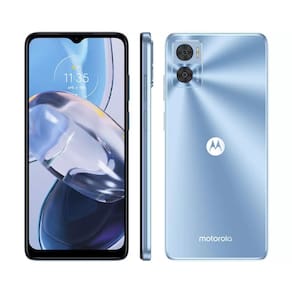 Usado: Motorola E22 128 GB Azul - Muio Bom