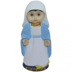 Nossa Senhora Das Graças Infantil 8Cm - Enfeite Resina