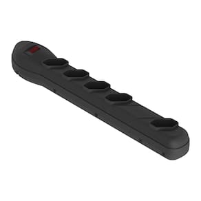 Filtro de Linha Bivolt 5 Tomadas 10A Preto Qualitronix