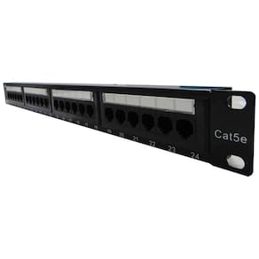 Patch Panel Cat.5E 24 Portas Seccon Wt-2029A-110
