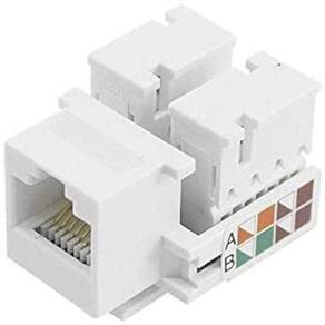 Conector Jack Femea Rj45 Cat5 Keystone 062-9705