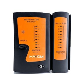 Testador de Cabo de Rede RJ45 e RJ11 - AI1014 Hayom