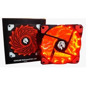Cooler Fan 12X12 Hayom Gamer Fc1300 Vermelho Box