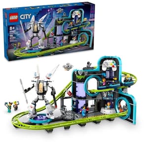 Parque De Montanha-Russa Mundo Dos Robôs - Lego 60421