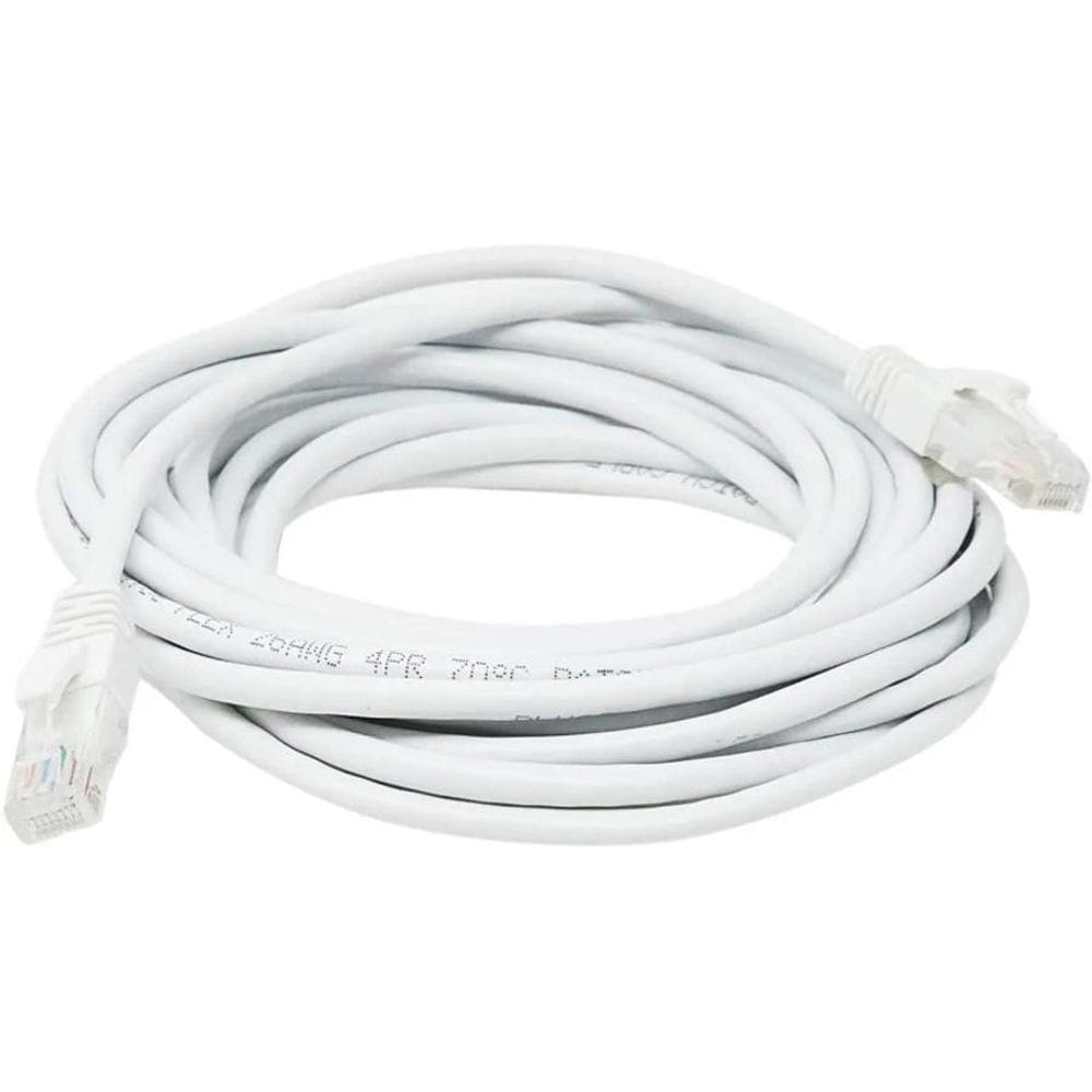 Patch Cord Cat.5E 10M Branco Pc-Ethu100Wh Plus Cable
