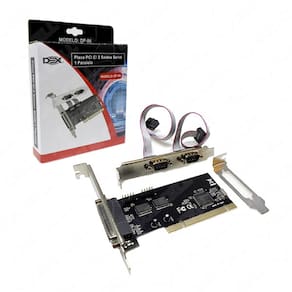 Placa Externa PCI Dex DP06 - 2 Seriais e 1 Paralela
