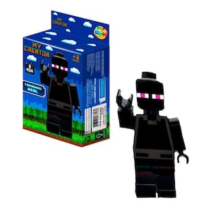 Brinquedo Boneco Preto Infantil Minha Criação Com 8 Peças