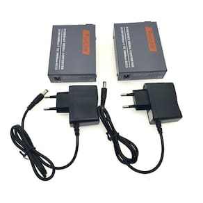 03 Pares Conversor Mídia Gigabit Par A+B Fibra Óptica 20Km