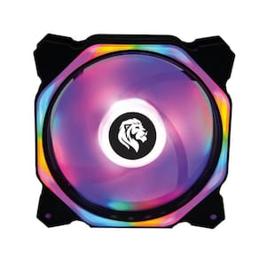 Cooler Fan Led Bordas Rgb Gamer Hayom 120Mm Gabinete Fc1301