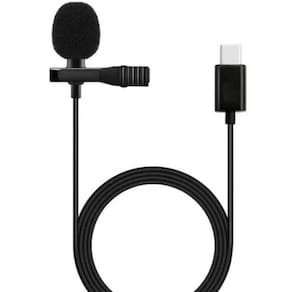 Microfone Lapela Para Celular E Tablet Tipo C