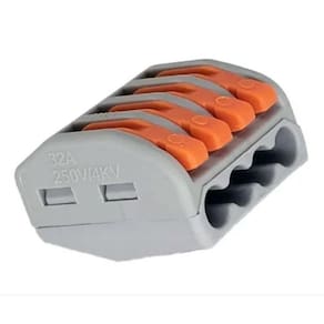 10 Pçs Conector Borne Emenda 4 Fios - Modelo Pct-214