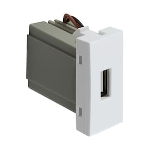 Tomada USB 2A Branco Inova Pro 85148 Alumbra