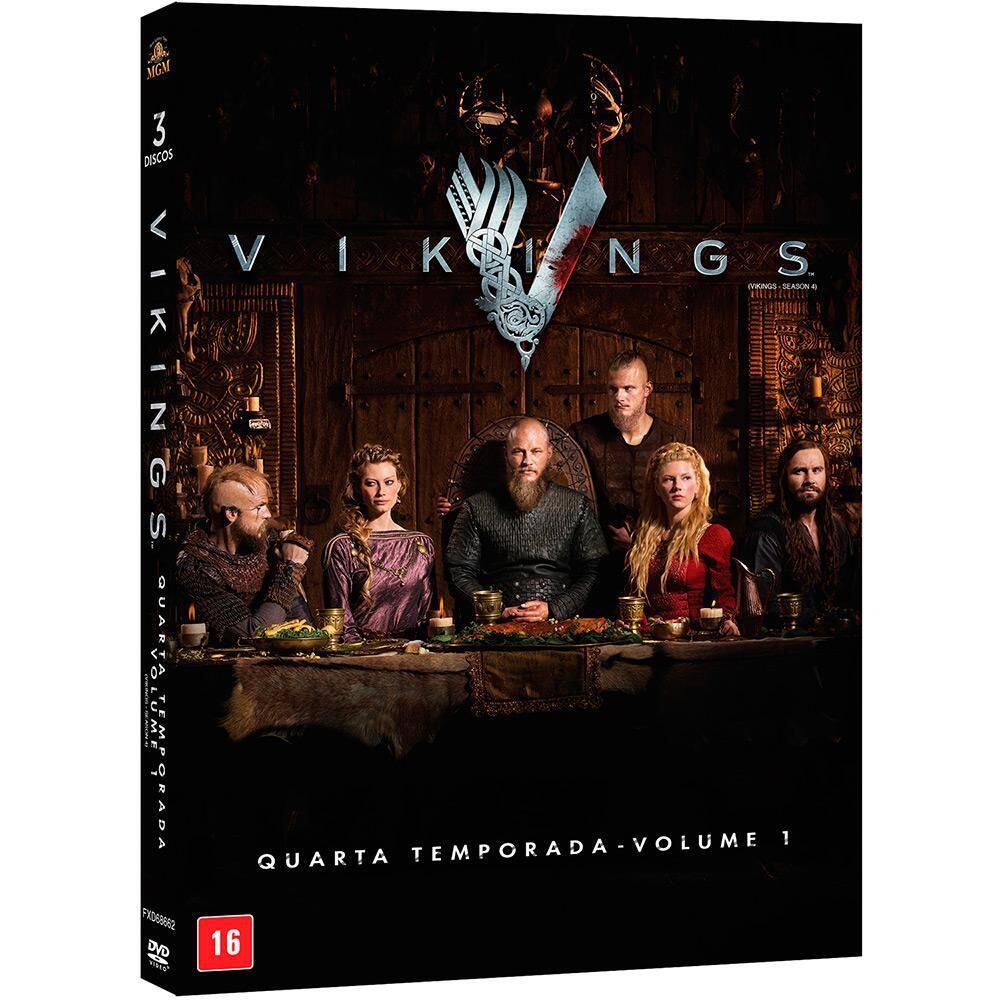 Dvd - Vikings: Quarta Temporada - Volume 1