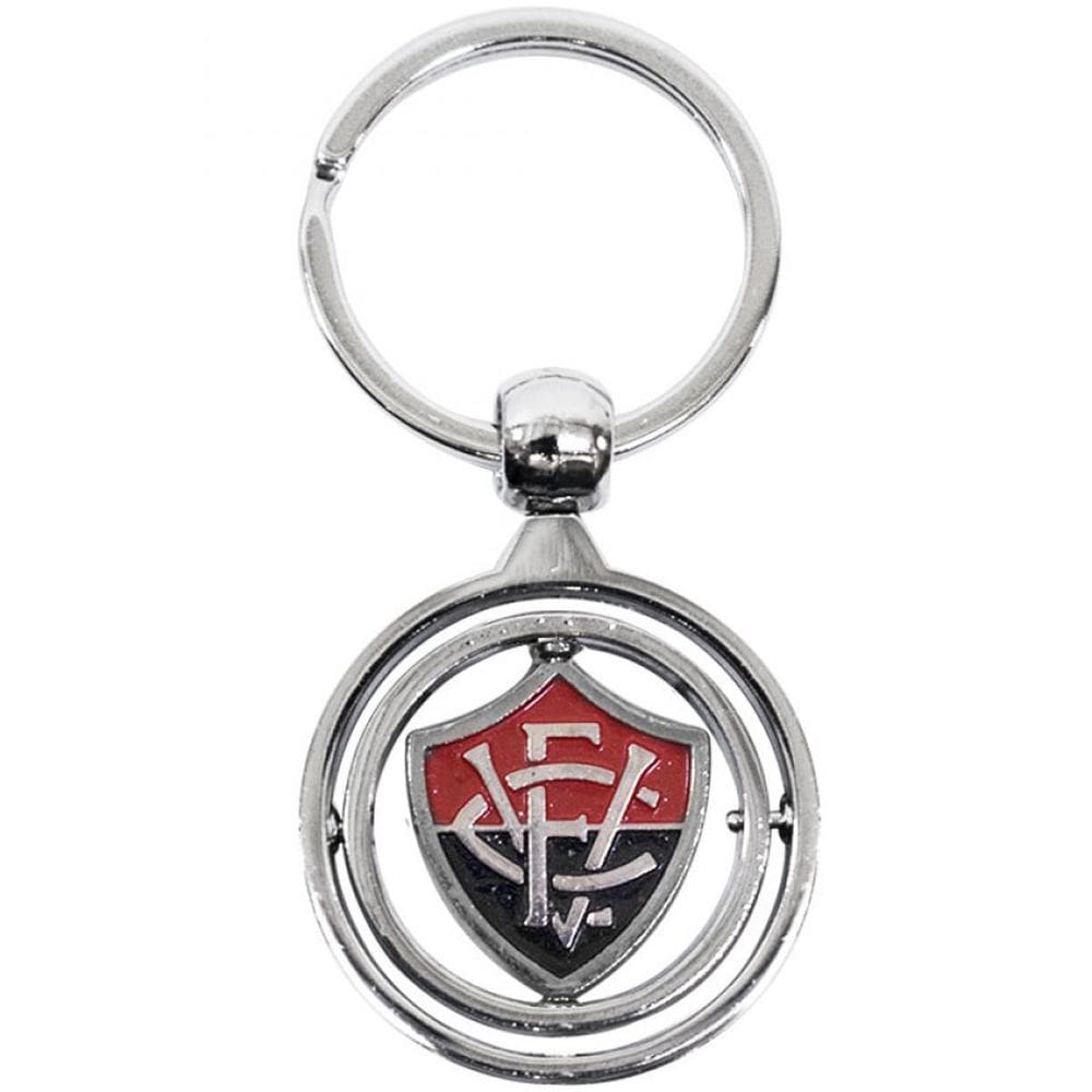 Chaveiro Com Enfeite De Metal - Vitória