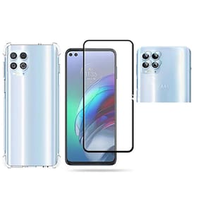 Capa Anti Impacto + Película Vidro 3D Moto G100