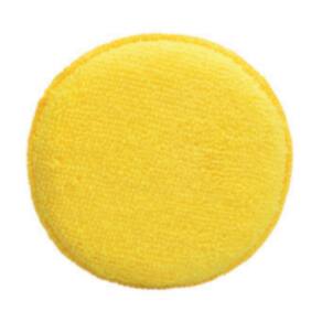 Auto Crazy Aplicador De Microfibra Redondo Amarelo