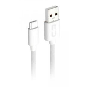 Cabo Tipo C Usb 2.0 Am 2M Branco Cb-C21Whx C3 Plus