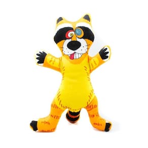 Brinquedo De Pelúcia Para Cães Guaxinin Mix Color
