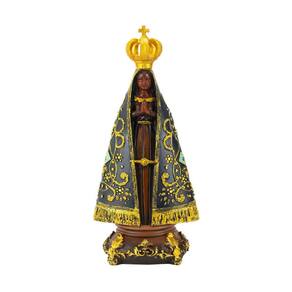 Nossa Senhora Aparecida Reza Ave Maria 33Cm - Enfeite Resina
