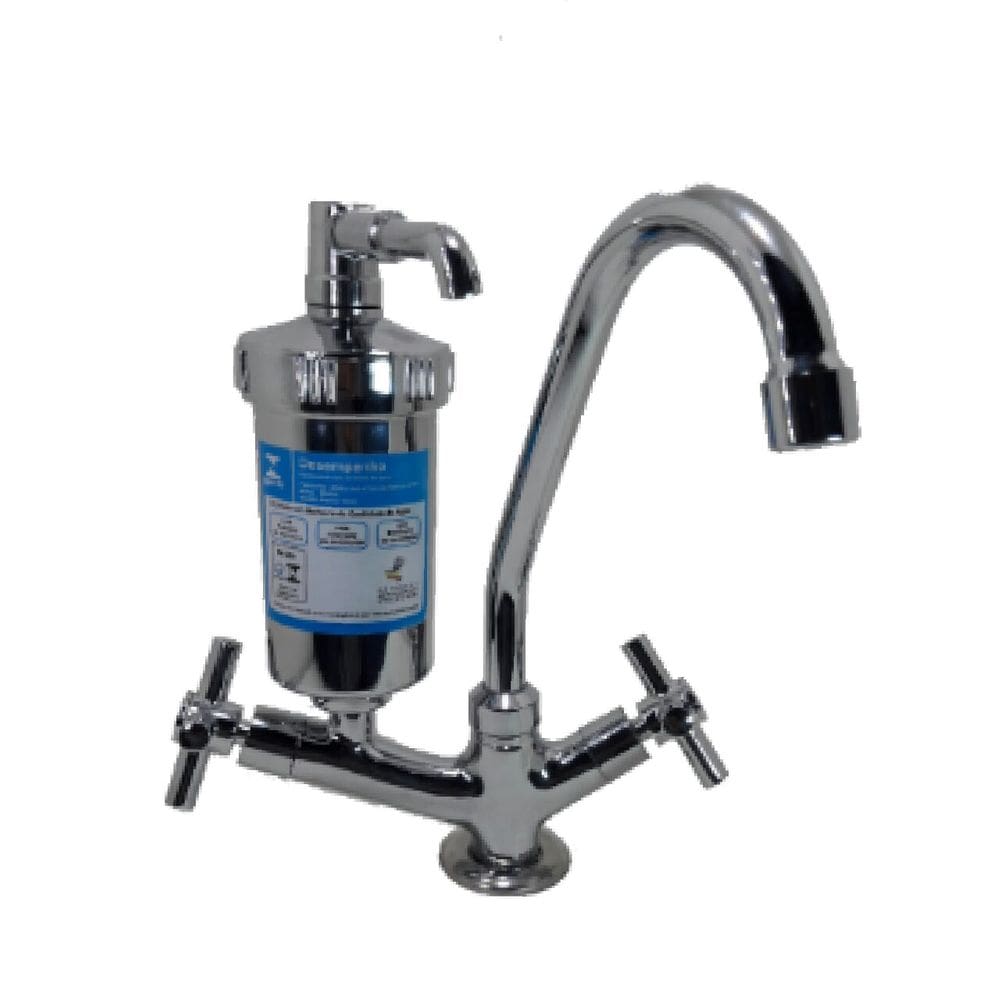 Torneira com Filtro Mesa 1/4 Volta C64