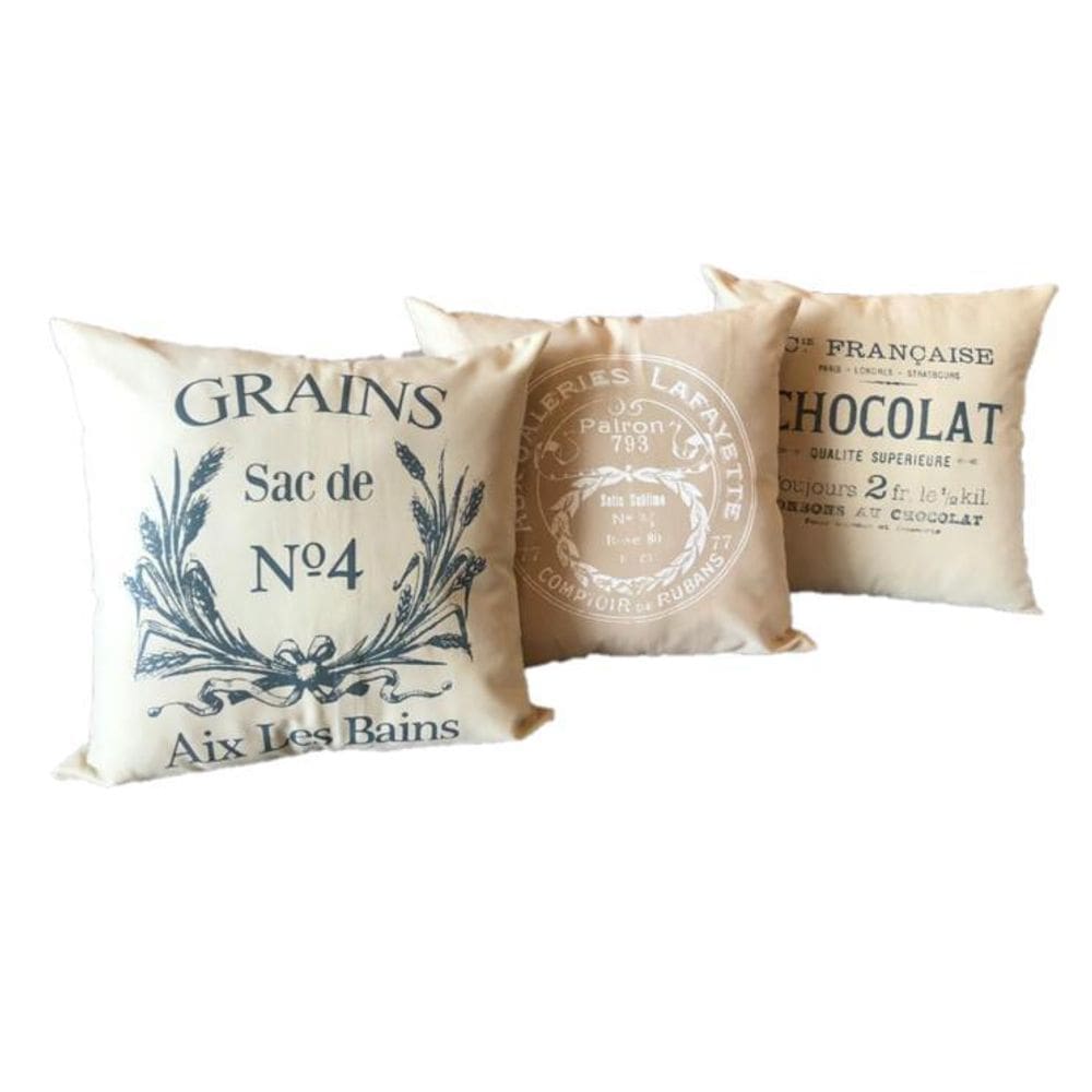 Kit 1- 3 Capas De Almofada Vintage 45X45