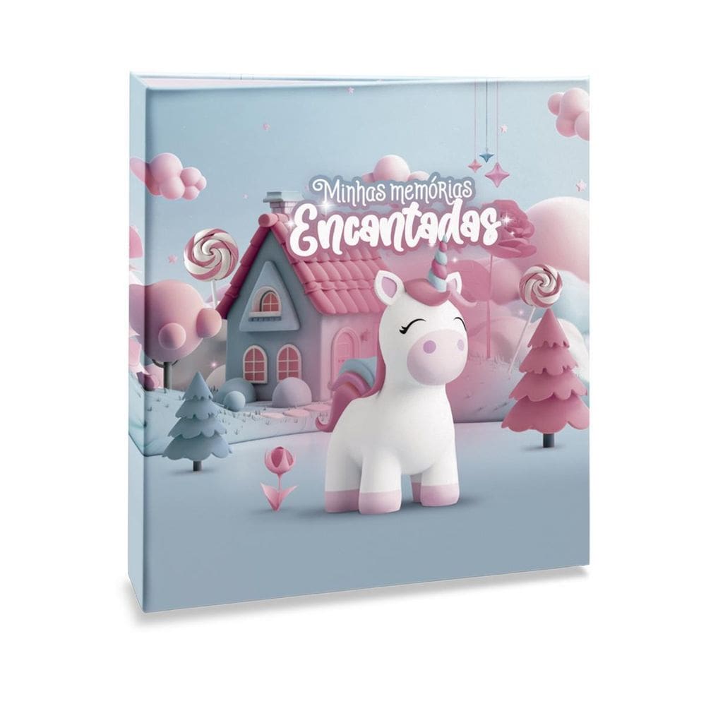 Álbum De Fotos Infantil 300 Fotos 10X15 Rebites Ical 194