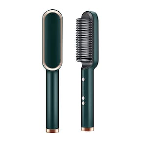 Escova Profissional Multifuncional Elétrica Alisamento Hair