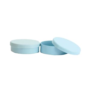 Latinha Mint To Be Plástico 5X1Cm Azul Bebê 50 Unidades
