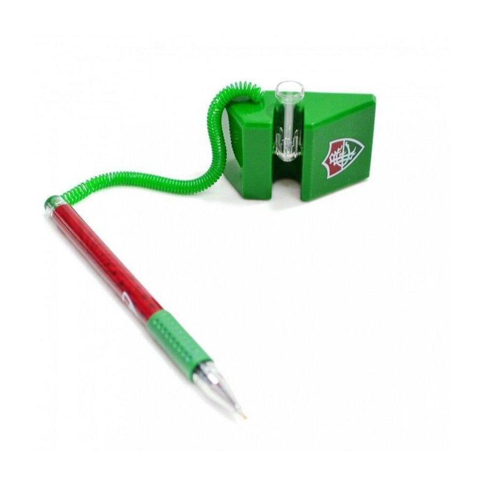 Caneta Roller Ball Com Base - Fluminense