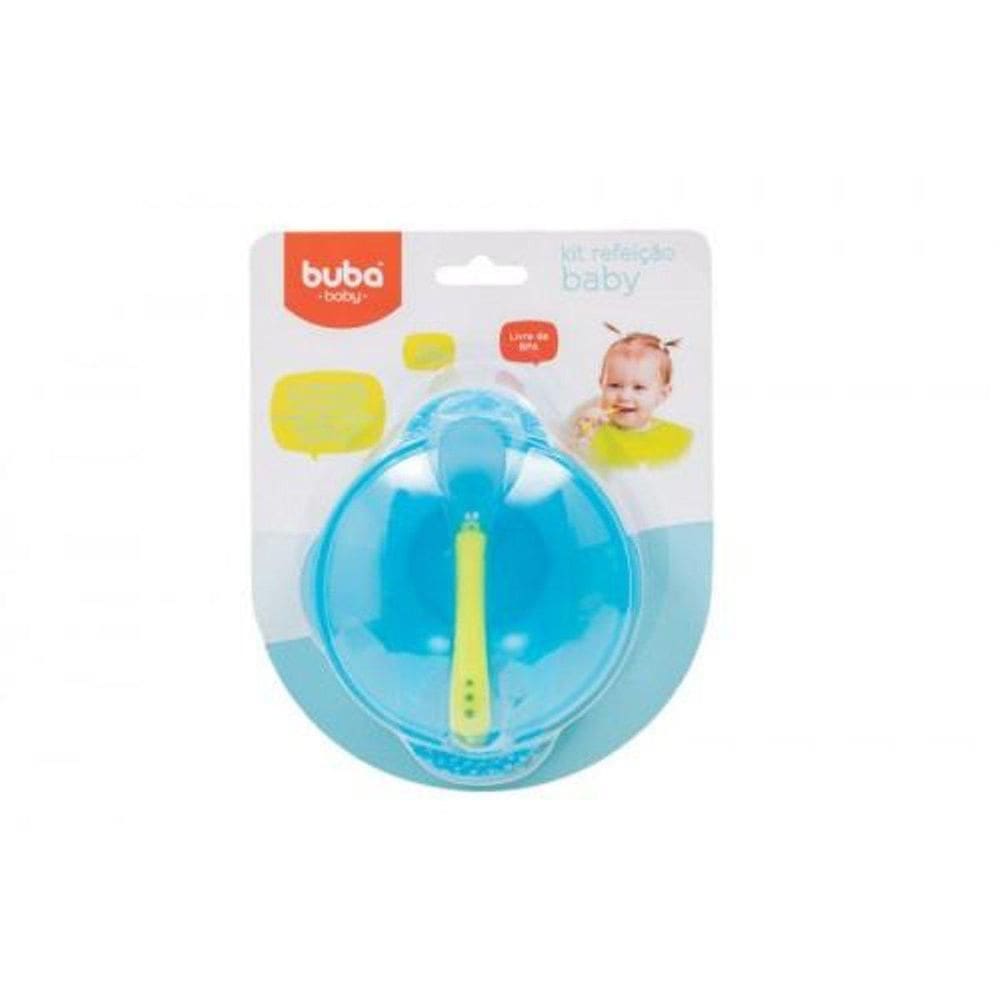 Kit Prato Bowl Com Tampa E Colher - Buba
