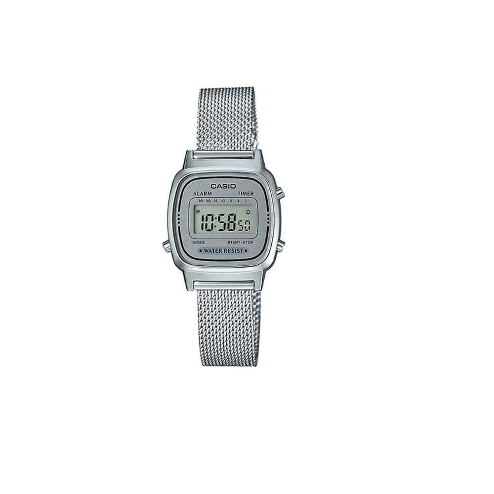 Relógio Feminino Casio Digital Mini La670Wem-7Df