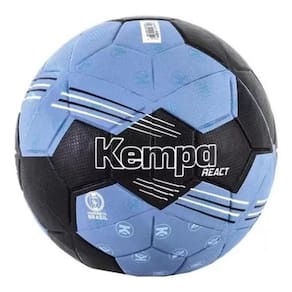 Bola De Handebol Kempa React - Preta/Azul - Tam 3
