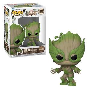 Boneco Funko Pop Marvel 85 Anos - Groot Como Wolverine