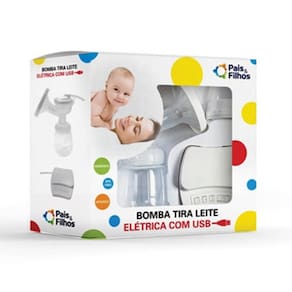 Bombinha Tira Leite Életrica Com Usb Confortável Fácil Uso