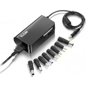 Fonte Universal Para Notebook 90w Elgin - 8 Plugs