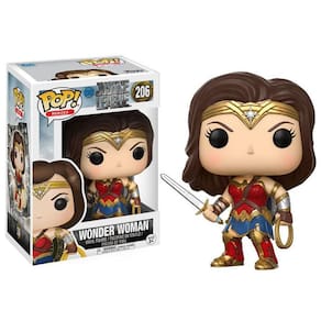 Funko Pop Wonder Woman 206 Liga Da Justiça
