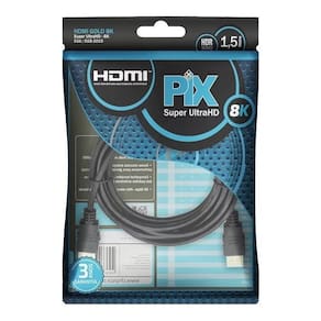 Cabo Hdmi 8K 2.1 Ultra Hd Gold 1,5M Hdr Dinâmico 1,5 Metros