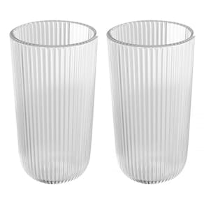 Conjunto 2 Copos Altos de Vidro Lines 450ml 20642 - Wolff