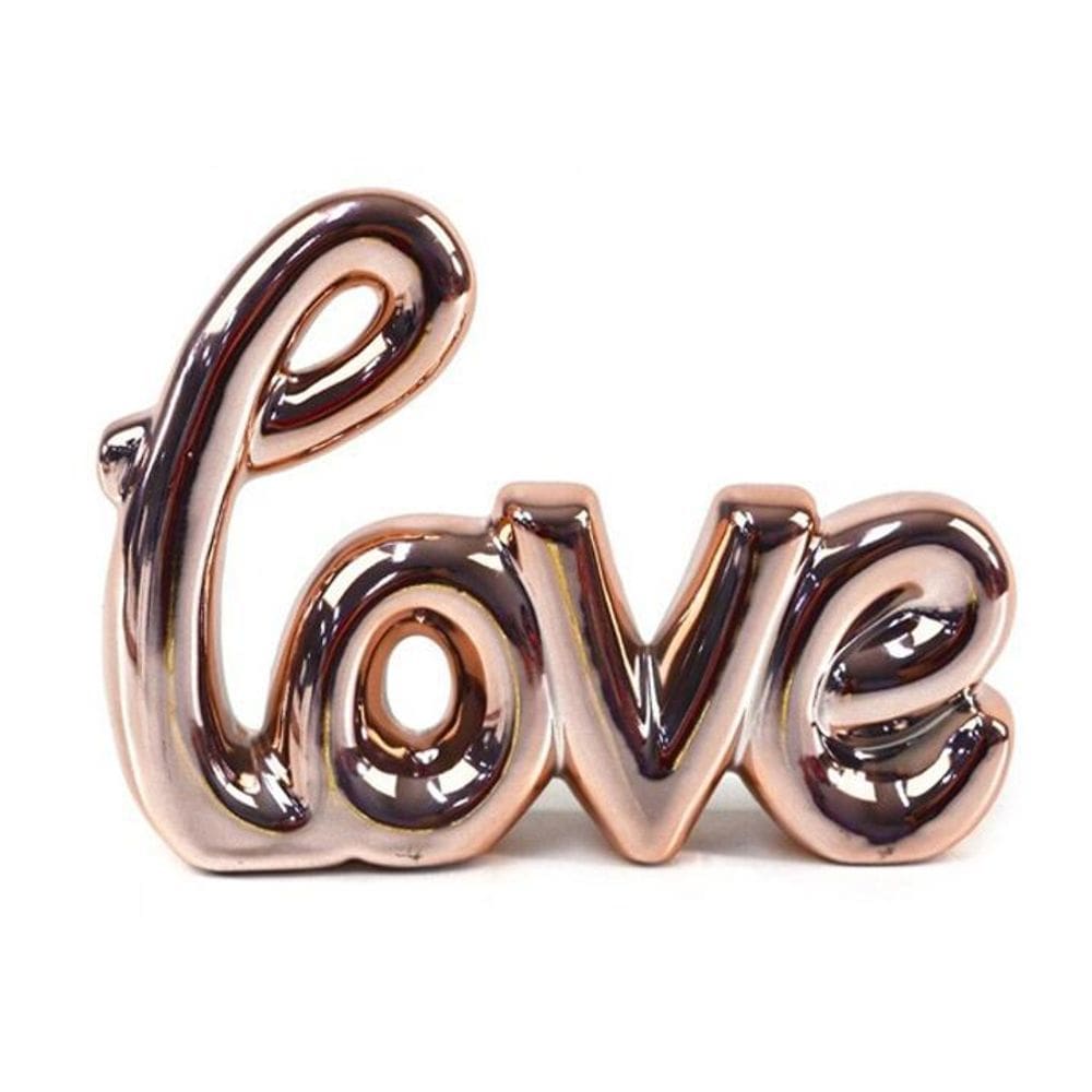 Adorno Decorativo Cerâmica 14,5 x 10 cm