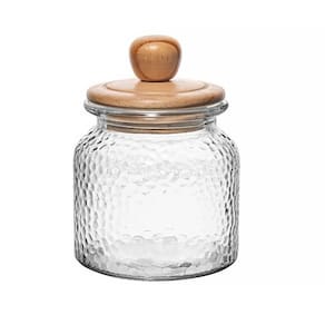 Porta Mantimento de Vidro Borossilicato com Tampa em Bambu 700ml 20798 - Wolff