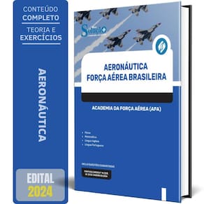 Apostila Aeronáutica Força Aérea Brasileira 2024 Academia Da
