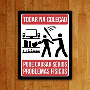 Placa Decorativa - Coleção Gamer