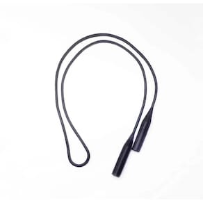 Cordinha Cordão Silicone Salva Óculos 03 Unidades Cor Preta