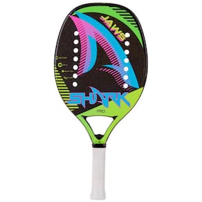 Raquete de Beach Tennis Jaws 2022 Carbono 3k EVA Soft Grey