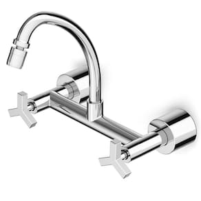 Misturador para Cozinha de Parede Bica Móvel com Arejador Articulado Up Cromado