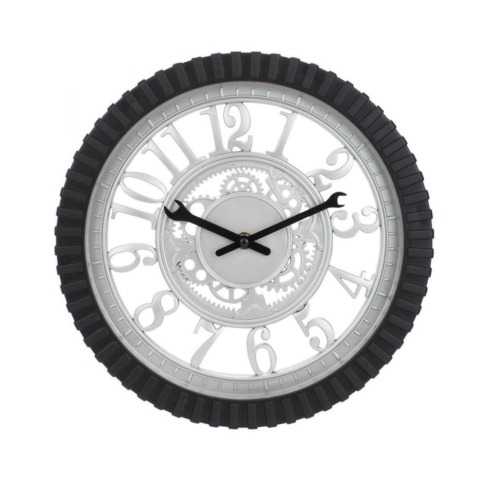 Relógio Parede Engrenagem 30X30Cm