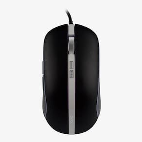 Mouse Oex Gamer Hybrid Ms310 Customizável 7 Botões 5000 Dpi