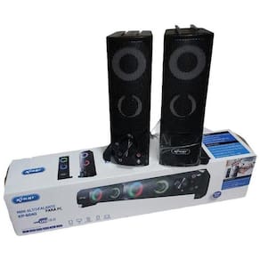 Mini Alto Falante Para Pc E Notebooks Kp 6040 Caixa Som Knup