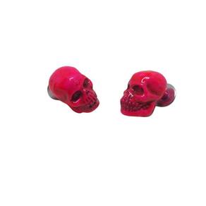 Parafuso Placa Caveira Rosa Boulevard Harley Custom Chooper